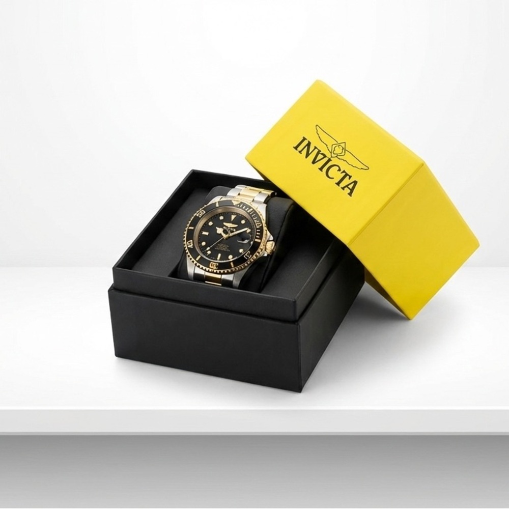 Invicta Black and Gold Men's Watch 30023 Pro